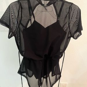 Professional dance costume, and black. Perfect condition.
